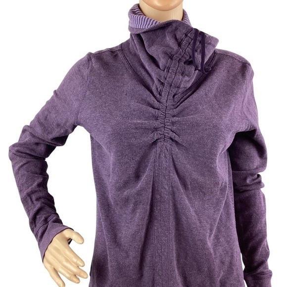 Lululemon In a Cinch Long Sleeve Tee Size 8 Purple - Picture 4 of 15